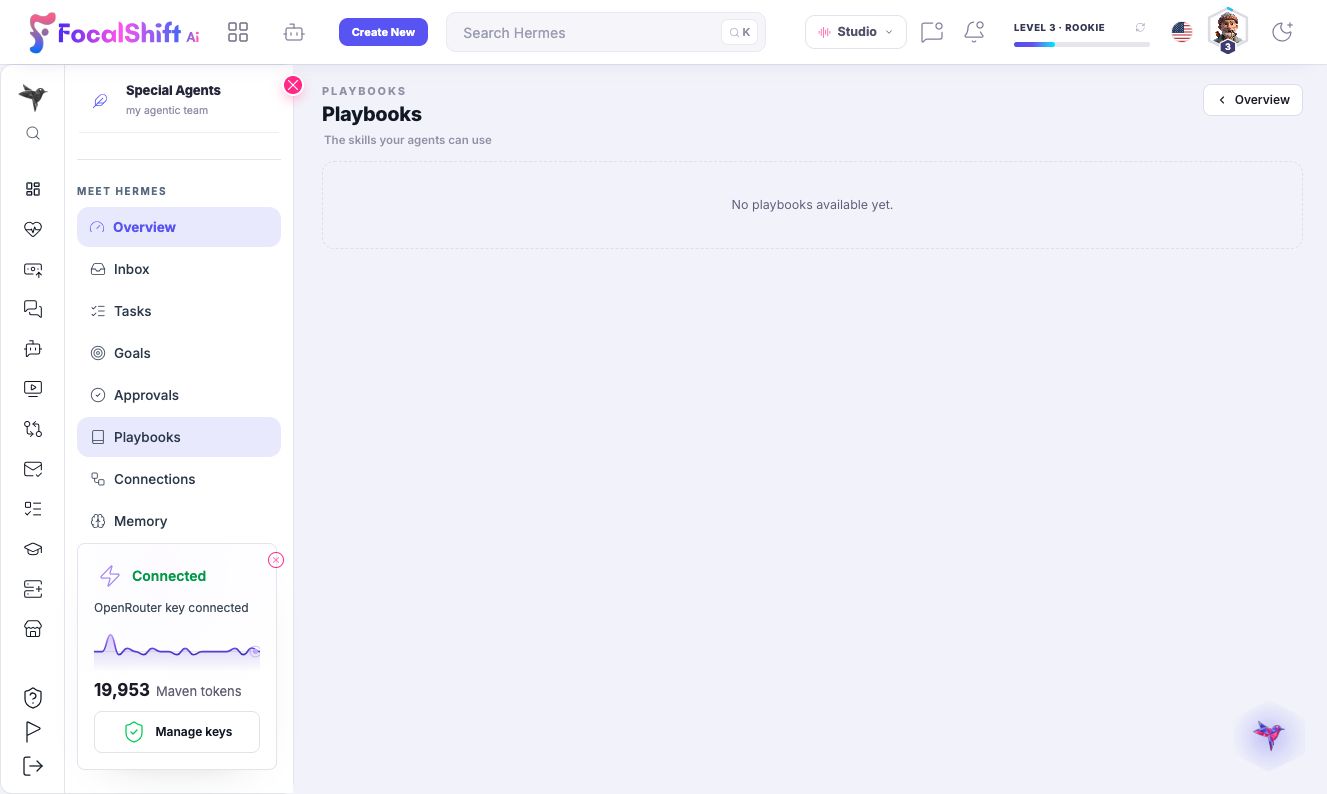 Agent playbooks in light mode