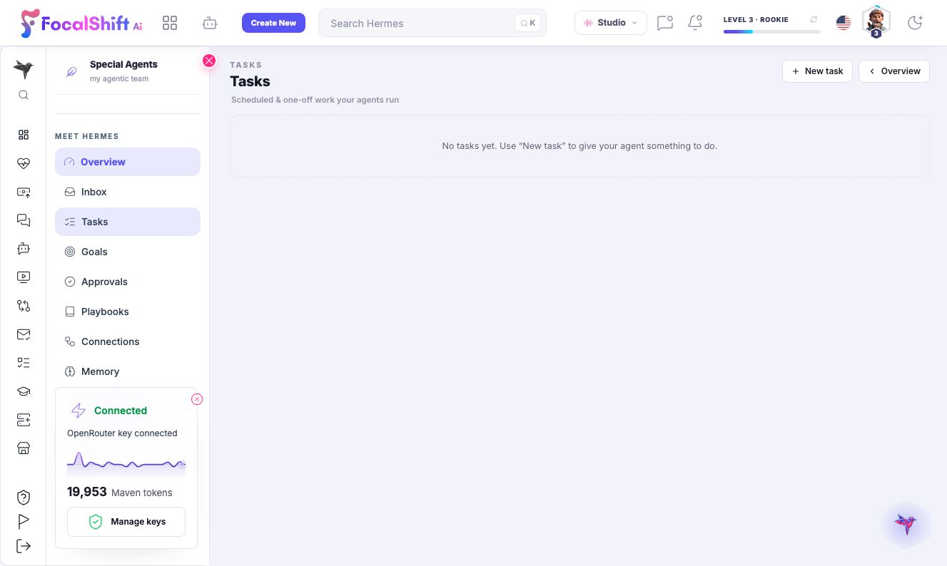 Follow-up tasks in light mode